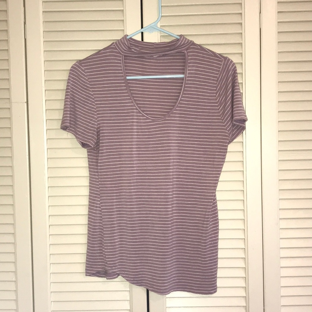 Women’s Rainbows & Cupcakes Choker Shirt Size L